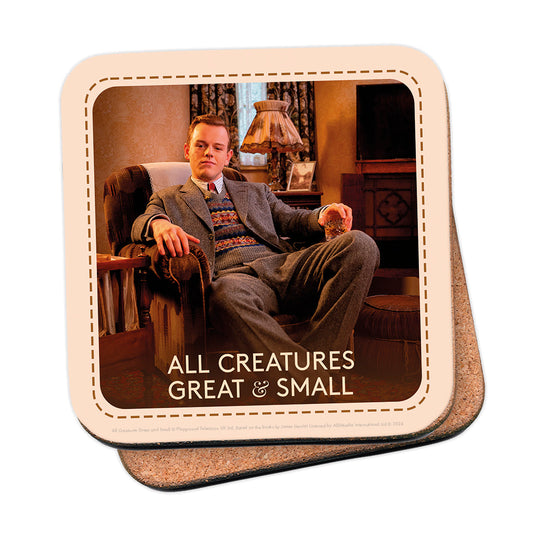 All Creatures Great and Small - Tristan Farnon Character Coaster - Collectible Edition