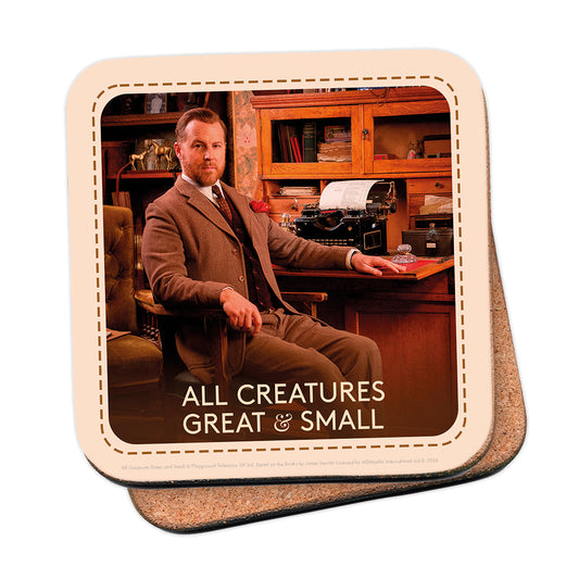 All Creatures Great and Small - Siegfried Farnon Character Coaster - Collectible Edition