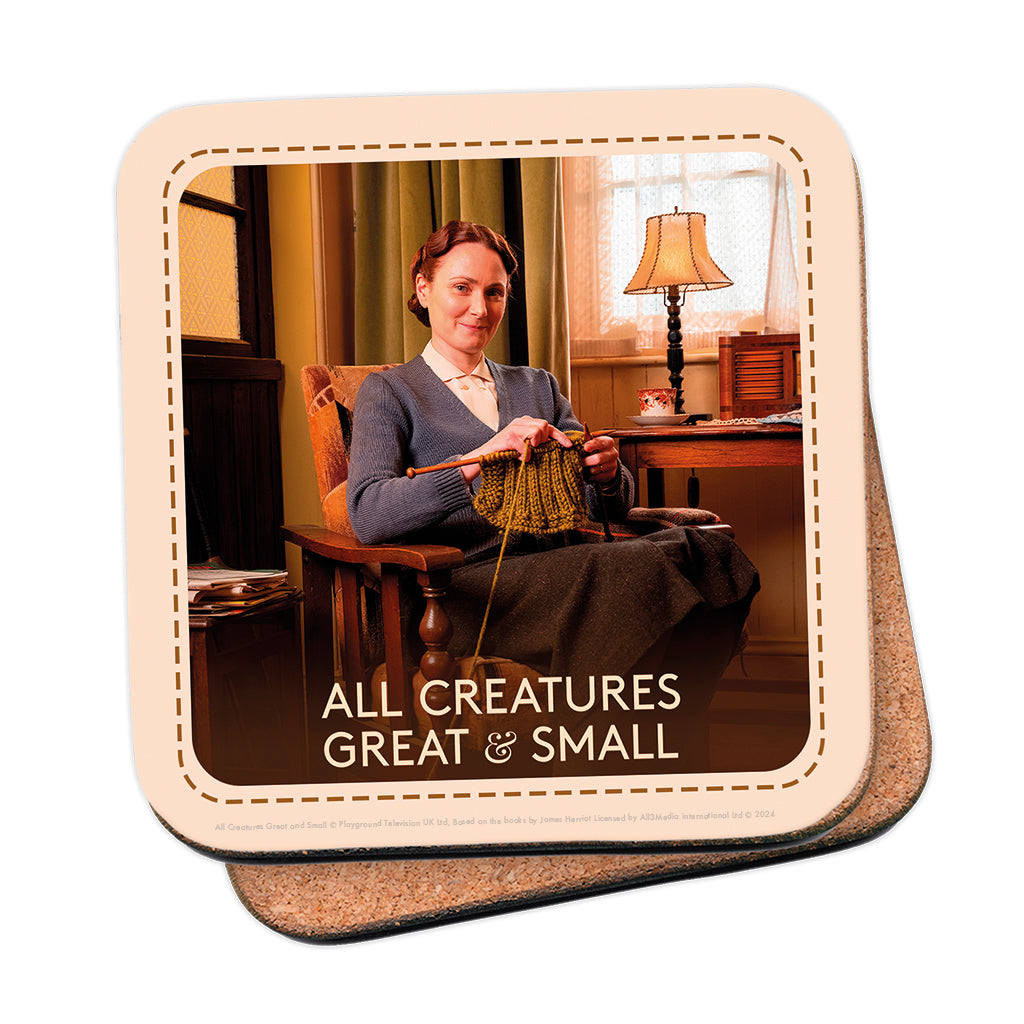 All Creatures Great and Small - Mrs Hall Character Coaster - Collectible Edition