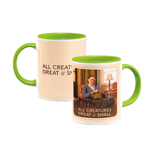 All Creatures Great and Small - Mrs Hall Character Mug - Green Interior, Collectible Edition