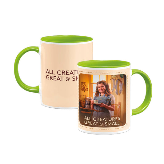 All Creatures Great and Small - Helen Alderson Character Mug - Green Interior, Collectible Edition