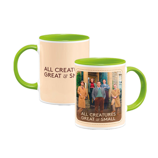All Creatures Great and Small - Cast Group Mug - Green Interior, Collectible Edition