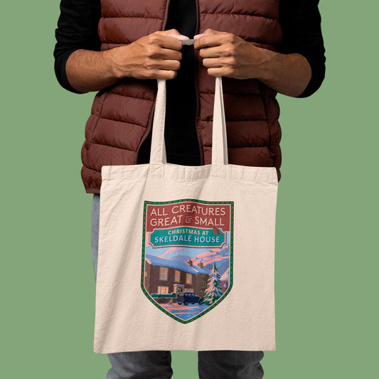 All Creatures Great and Small - Christmas at Skeldale House Tote Bag