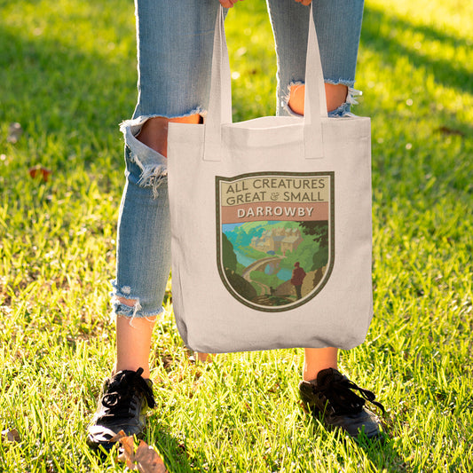All Creatures Great and Small - Scenic Walk to Darrowby Tote Bag