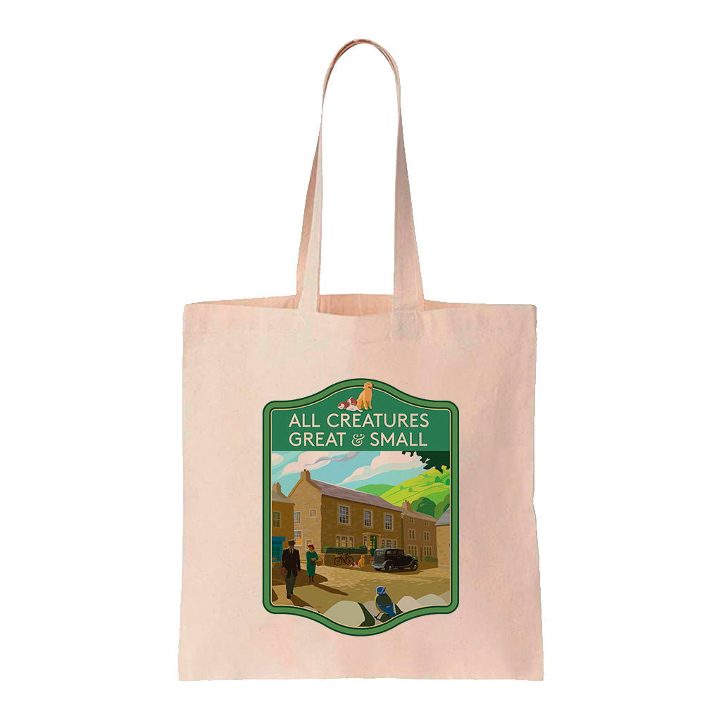 All Creatures Great and Small - Skeldale House Darrowby Tote Bag