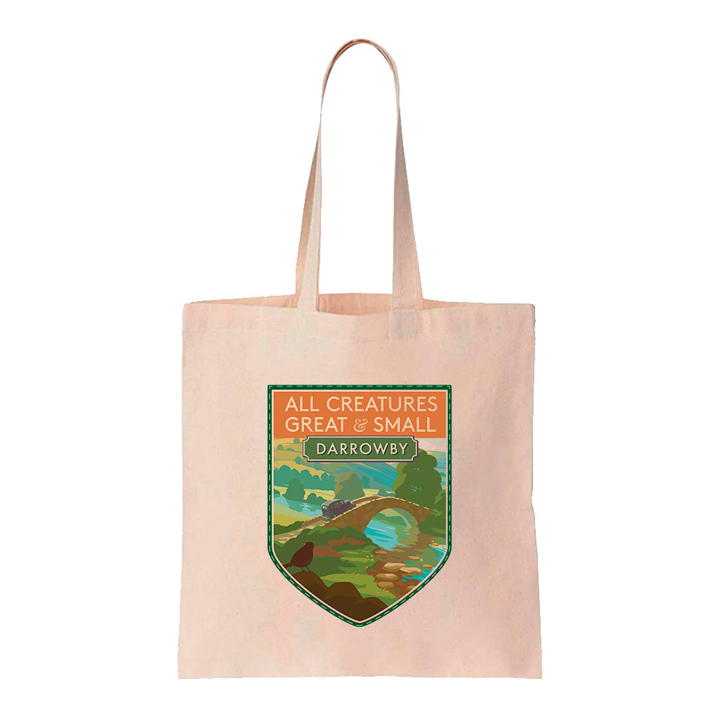 All Creatures Great and Small - Scenic Darrowby Bridge Tote Bag