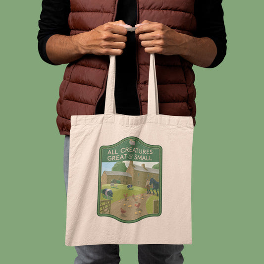 All Creatures Great and Small - Darrowby Farmyard Tote Bag
