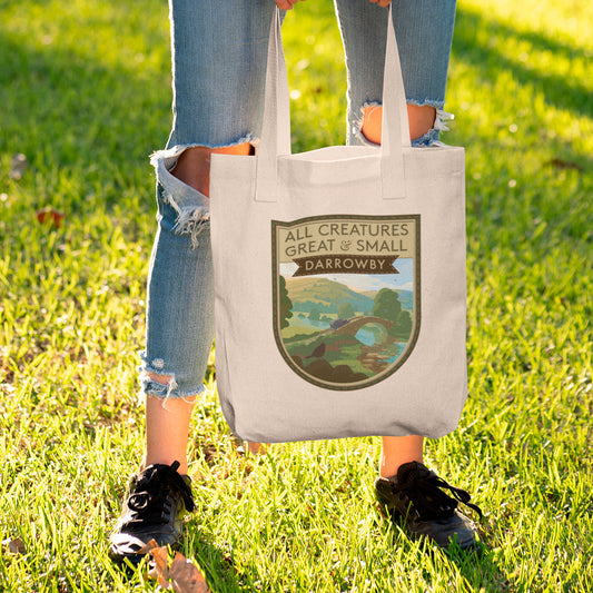 All Creatures Great and Small - River Crossing to Darrowby Tote Bag