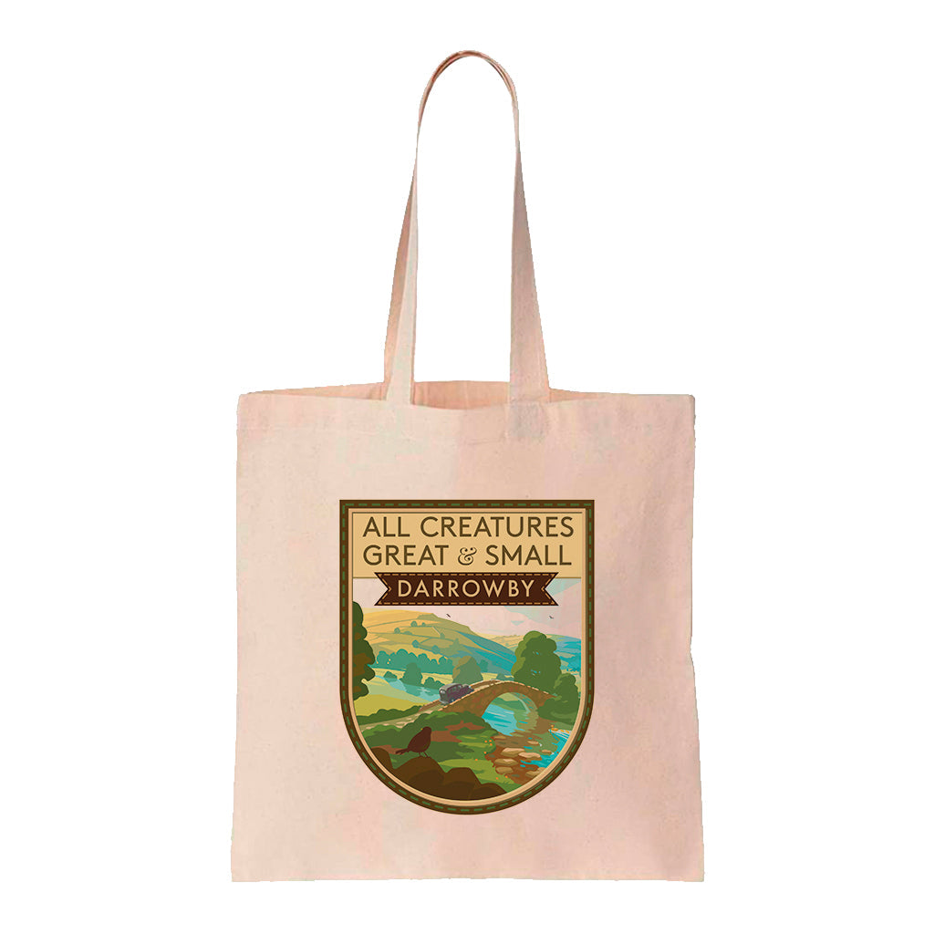 All Creatures Great and Small - River Crossing to Darrowby Tote Bag
