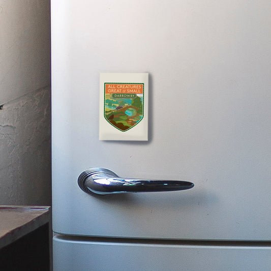 All Creatures Great and Small - Scenic Darrowby Bridge Magnet