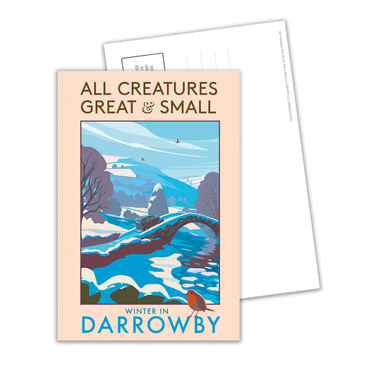 All Creatures Great and Small - Winter in Darrowby Postcard