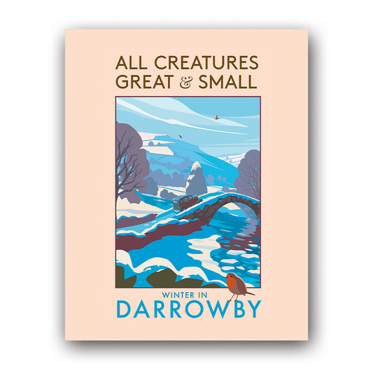 All Creatures Great and Small - Winter in Darrowby Art Print