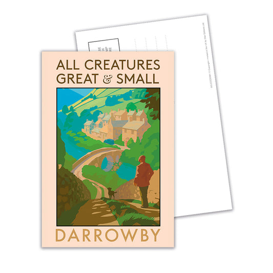 All Creatures Great and Small - Scenic Walk to Darrowby Postcard