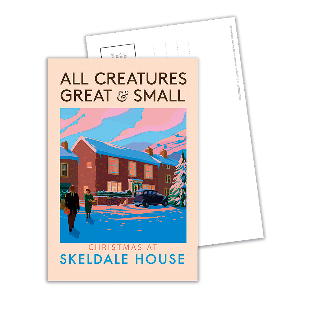 All Creatures Great and Small - Christmas at Skeldale House Postcard