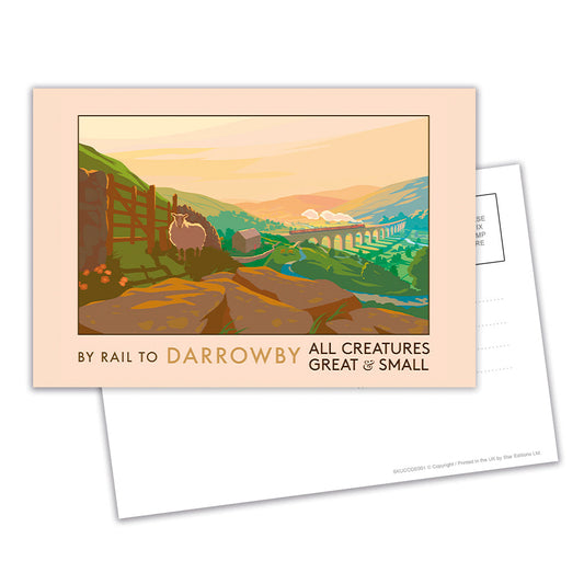 All Creatures Great and Small - By Rail to Darrowby Postcard