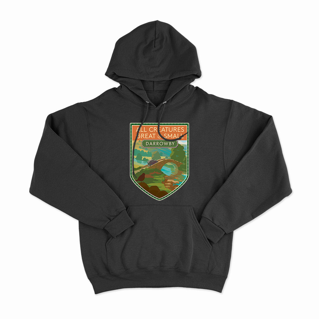 All Creatures Great and Small - Scenic Darrowby Bridge Hoodie