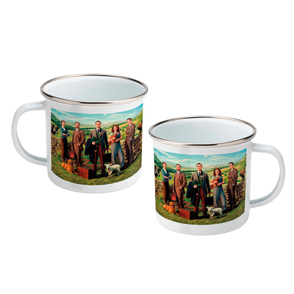 All Creatures Great and Small - Cast Group Enamel Mug
