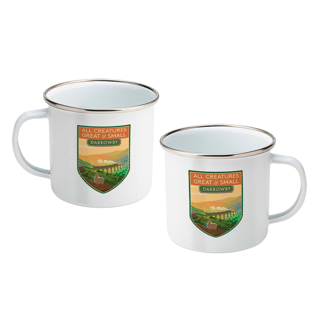 All Creatures Great and Small - By Rail to Darrowby Enamel Mug