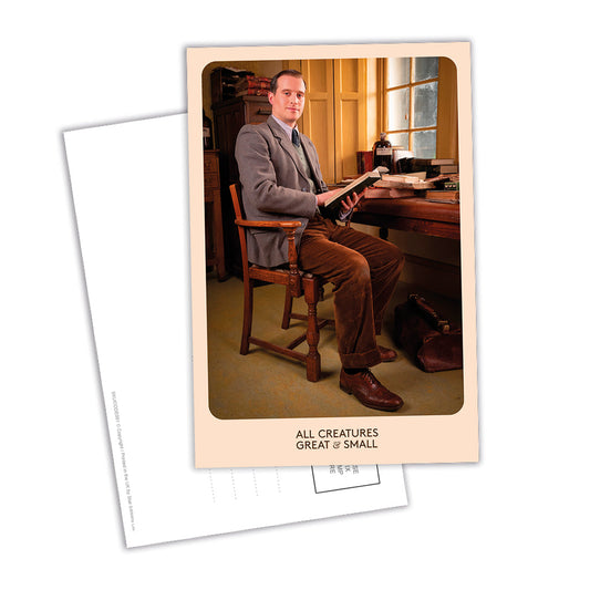 All Creatures Great and Small - James Herriot Character Postcard