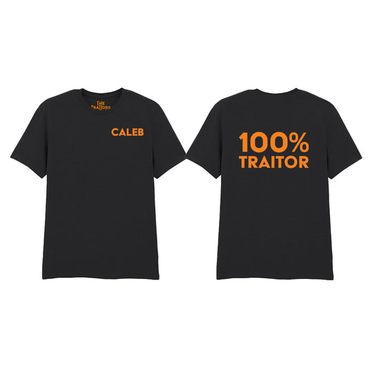 The Traitors - 100% Traitor Personalised Double Sided T-Shirt