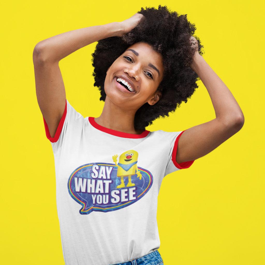 Catchphrase - Say What You See Ringer T-Shirt