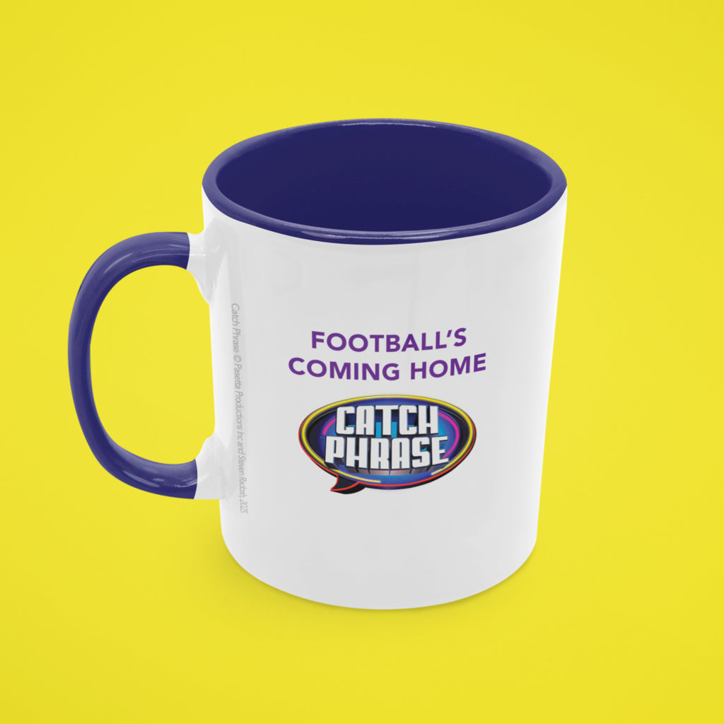 Catchphrase - Football's Coming Home Coloured Mug