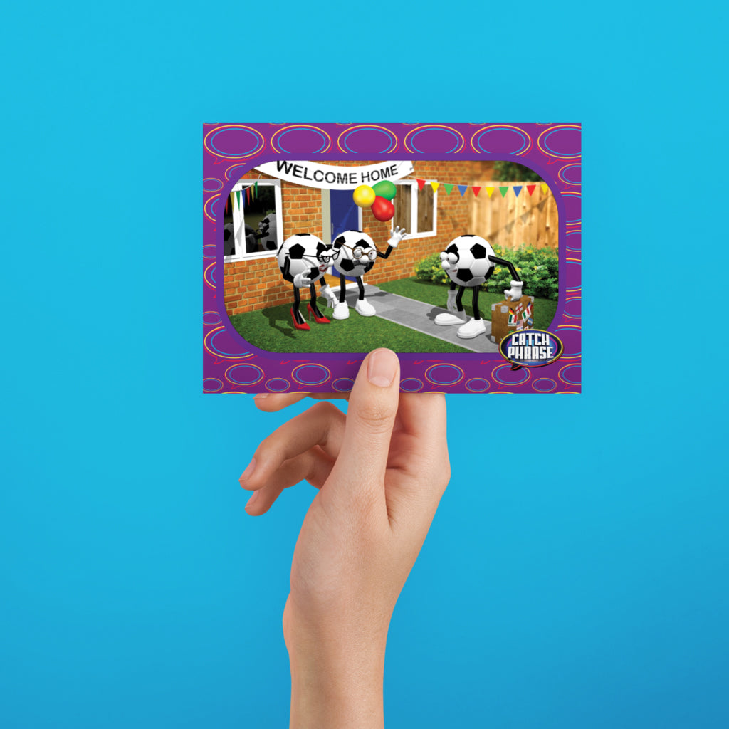 Catchphrase - Football's Coming Home Post Card Set