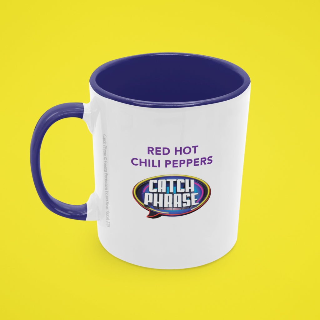 Catchphrase - Red Hot Chili Peppers Coloured Mug