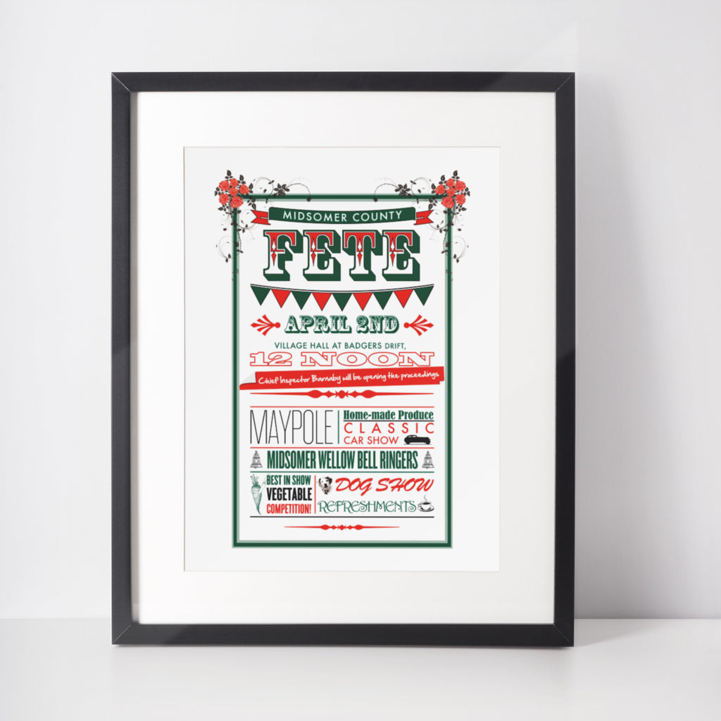 Midsomer Murders - County Fete Art Print