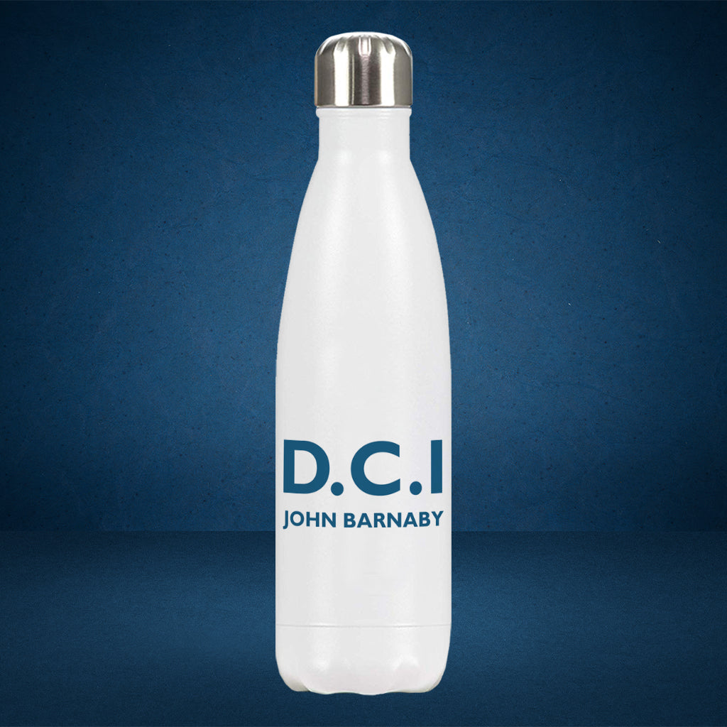 Midsomer Murders - D.C.I Personalised Water Bottle