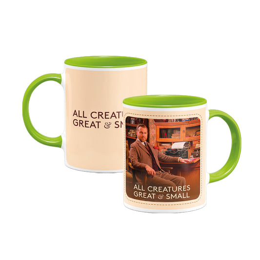 All Creatures Great and Small - Siegfried Farnon Character Mug - Green Interior, Collectible Edition