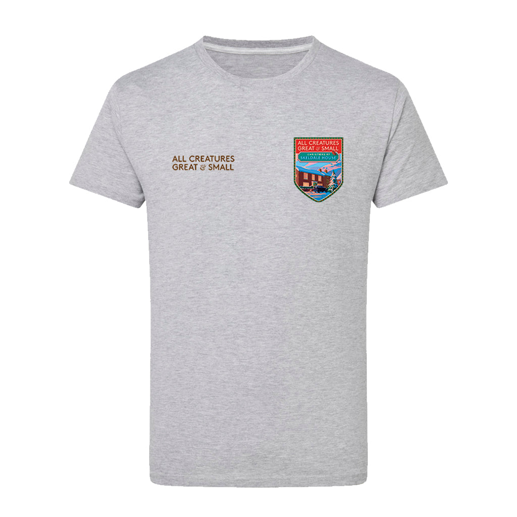 All Creatures Great and Small Christmas at Skeldale House Crest T-Shirt
