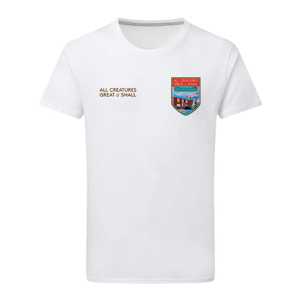 All Creatures Great and Small Christmas at Skeldale House Crest T-Shirt