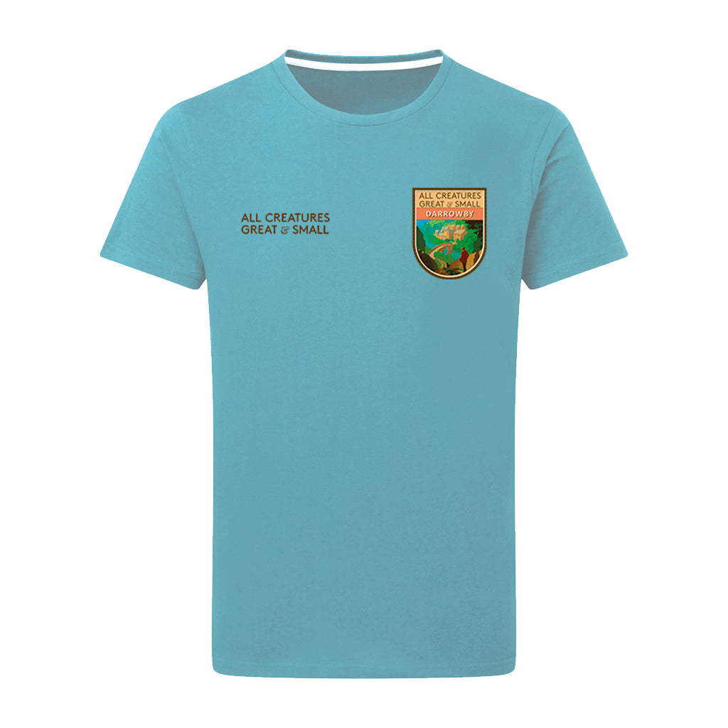 All Creatures Great and Small Scenic Walk to Darrowby Crest T-Shirt