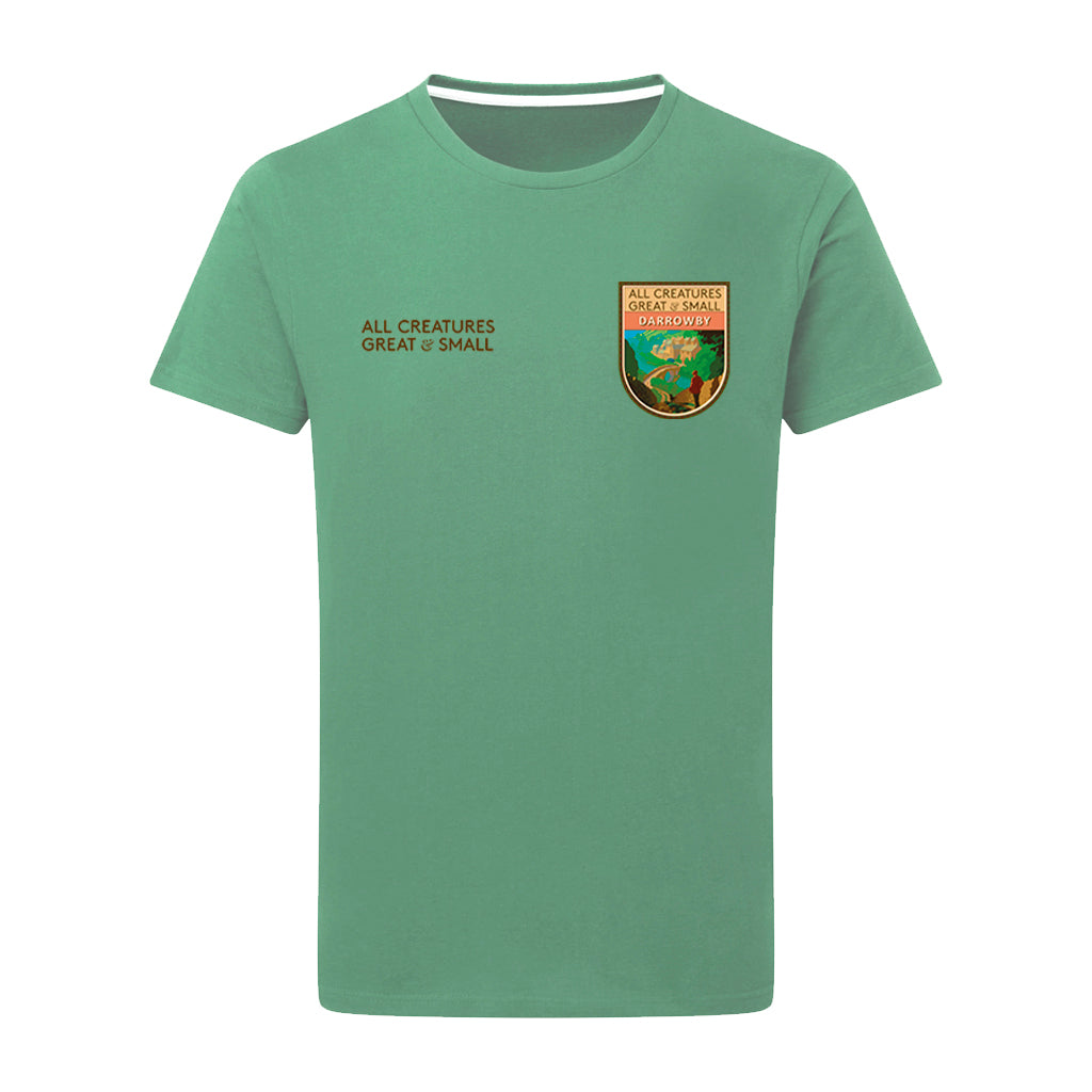 All Creatures Great and Small Scenic Walk to Darrowby Crest T-Shirt