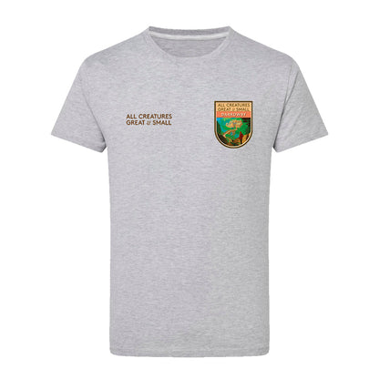 All Creatures Great and Small Scenic Walk to Darrowby Crest T-Shirt