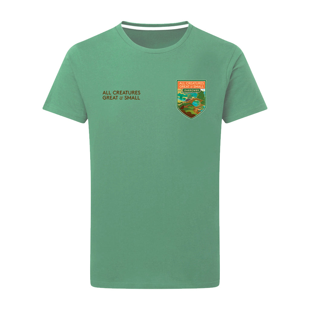 All Creatures Great and Small Scenic Darrowby Bridge Crest T-Shirt
