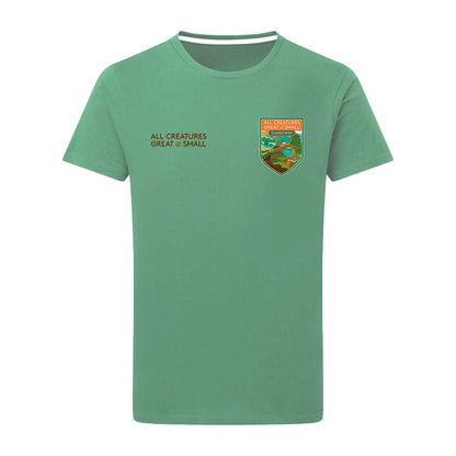 All Creatures Great and Small Scenic Darrowby Bridge Crest T-Shirt