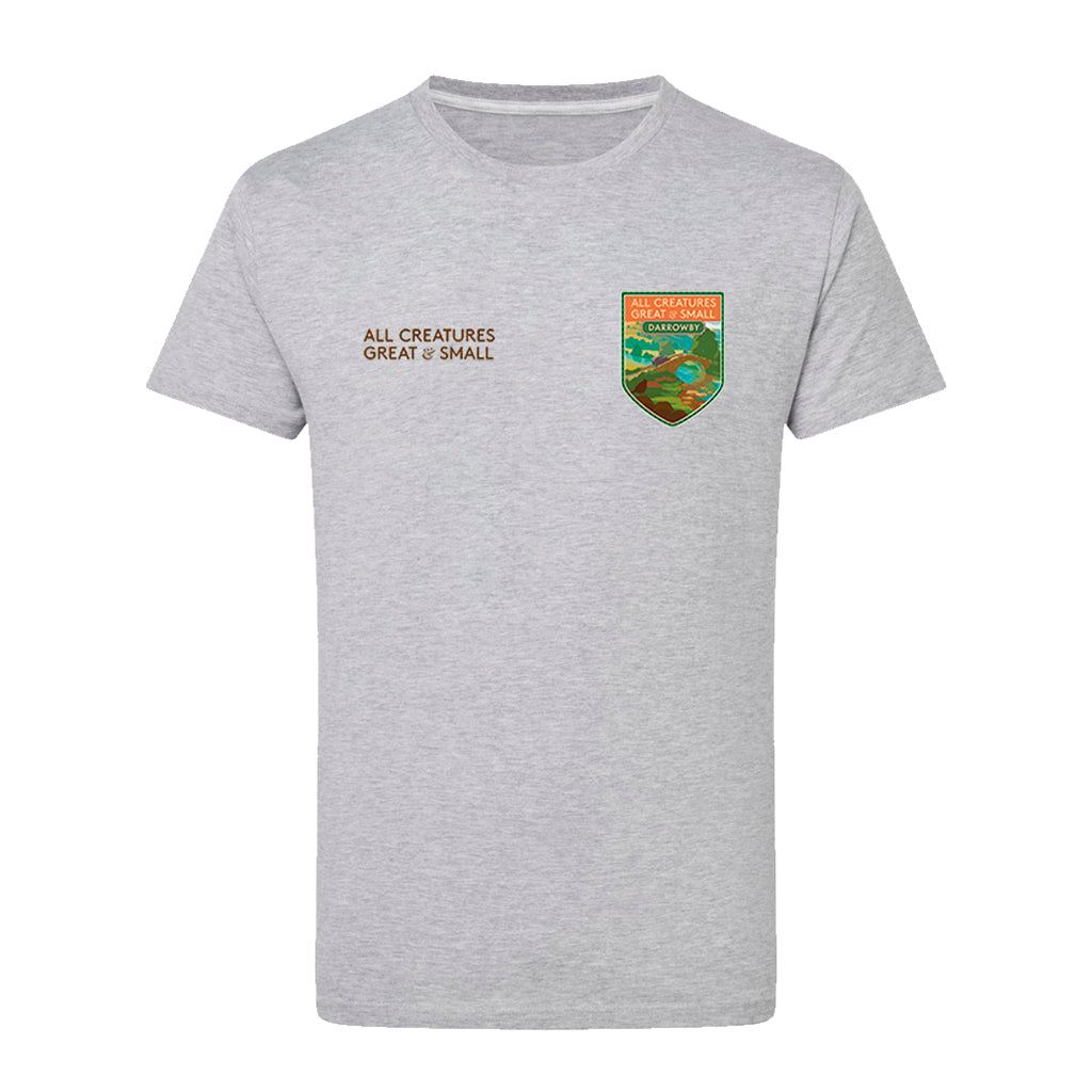 All Creatures Great and Small Scenic Darrowby Bridge Crest T-Shirt