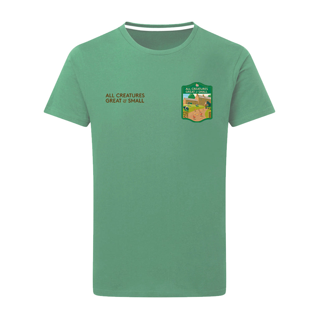 All Creatures Great and Small Darrowby Farmyard Crest T-Shirt