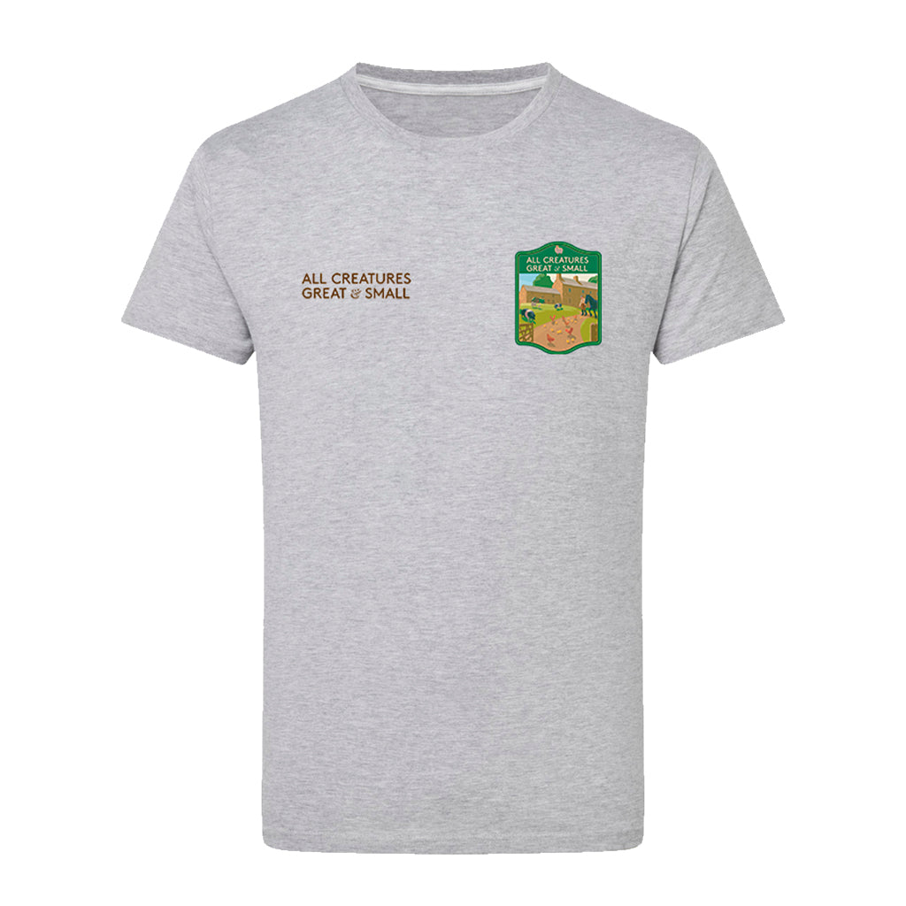 All Creatures Great and Small Darrowby Farmyard Crest T-Shirt