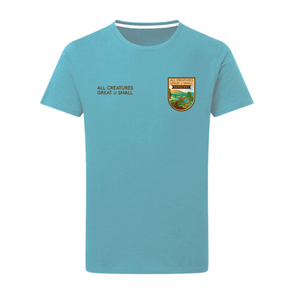 All Creatures Great and Small River Crossing to Darrowby Crest T-Shirt