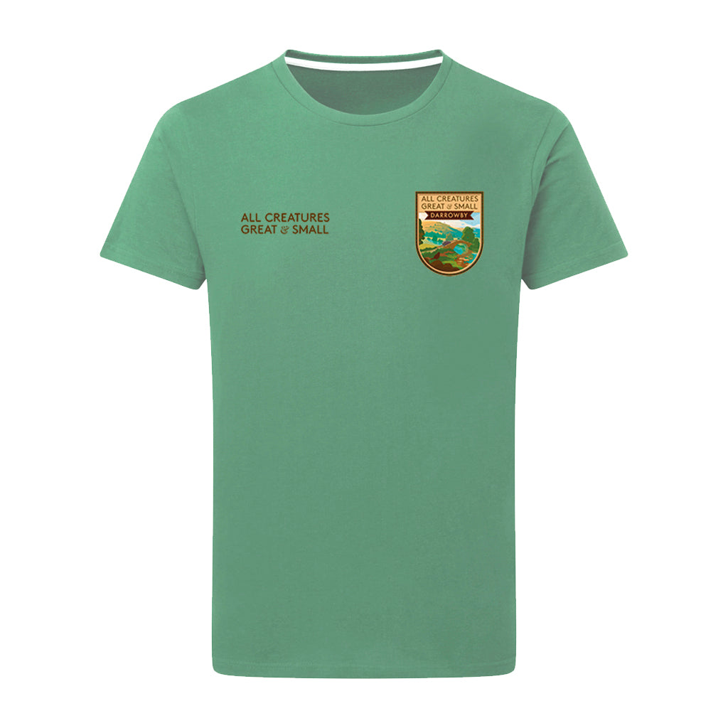 All Creatures Great and Small River Crossing to Darrowby Crest T-Shirt