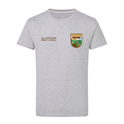 All Creatures Great and Small River Crossing to Darrowby Crest T-Shirt