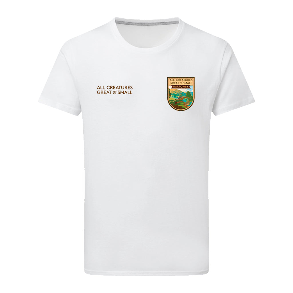All Creatures Great and Small River Crossing to Darrowby Crest T-Shirt