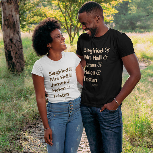 All Creatures Great and Small Character Names T-Shirt