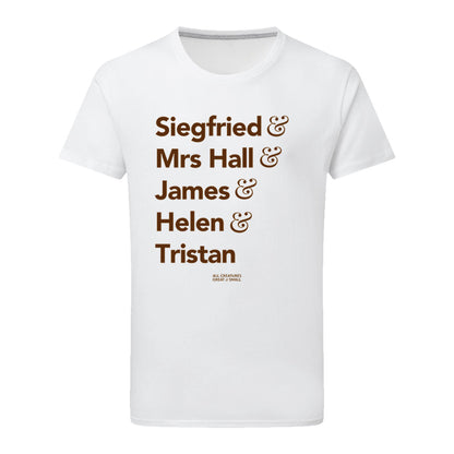 All Creatures Great and Small Character Names T-Shirt