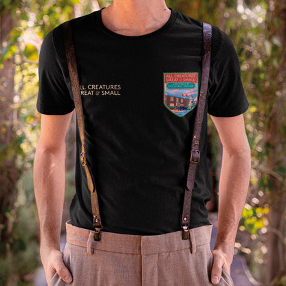 All Creatures Great and Small Christmas at Skeldale House Crest T-Shirt