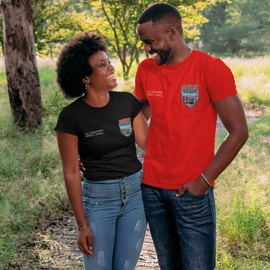 All Creatures Great and Small Christmas at Skeldale House Crest T-Shirt