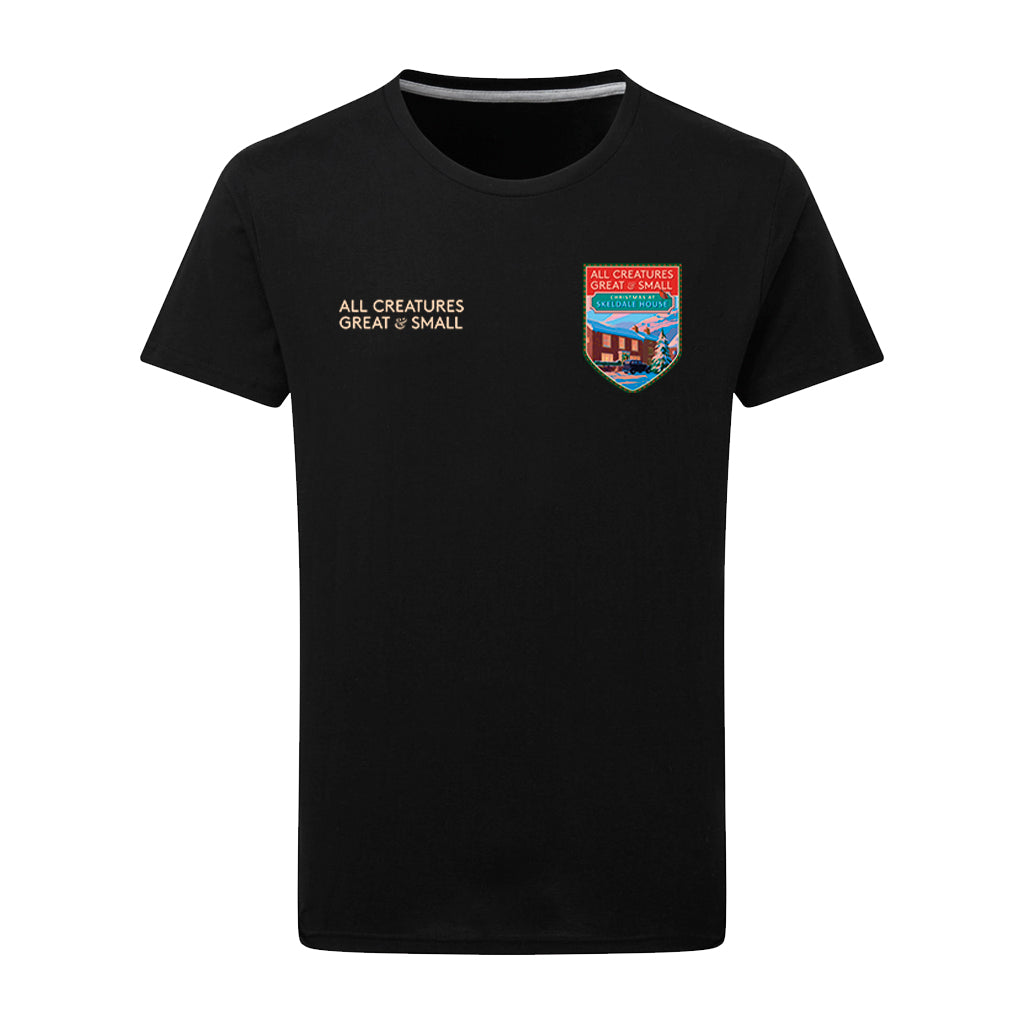 All Creatures Great and Small Christmas at Skeldale House Crest T-Shirt